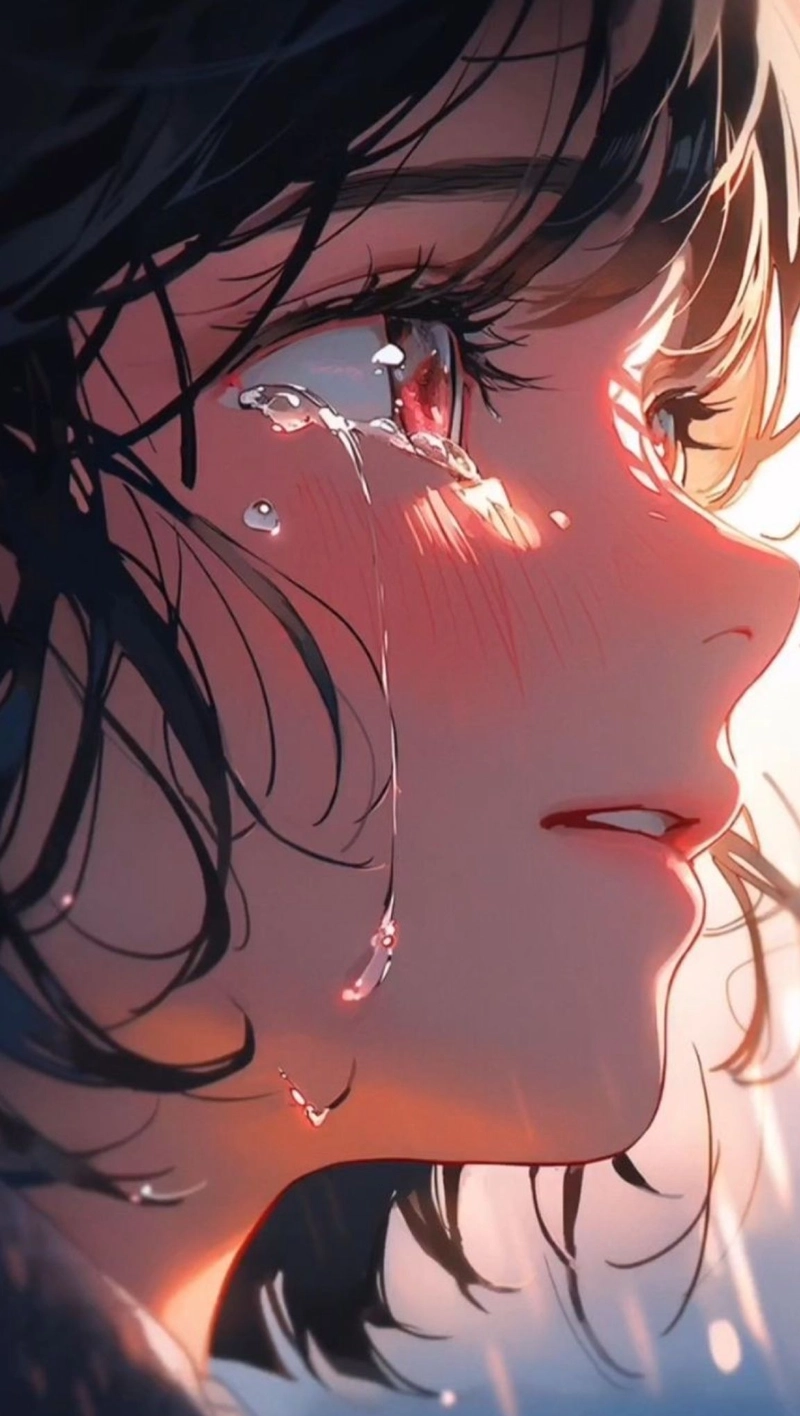 Ảnh Anime nu khoc