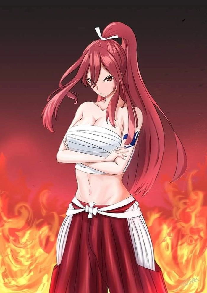 Ảnh Erza Scarlet cuốn hút