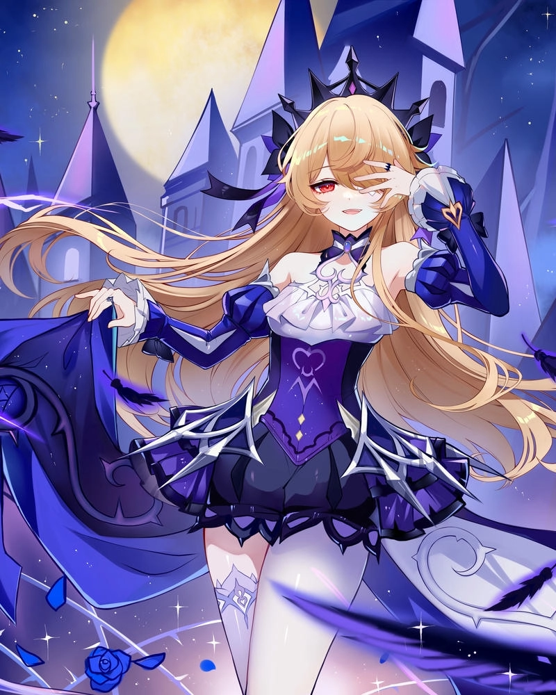 Ảnh Fischl siêu đáng yêu