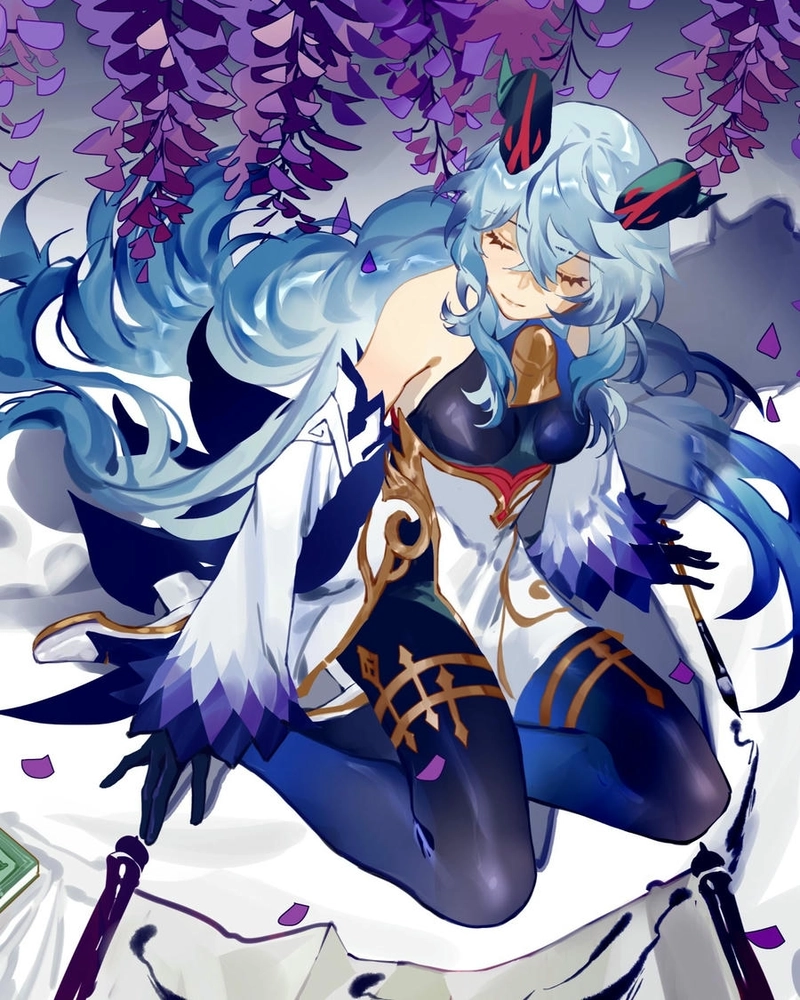 Ảnh Ganyu ngọt ngào dễ thương