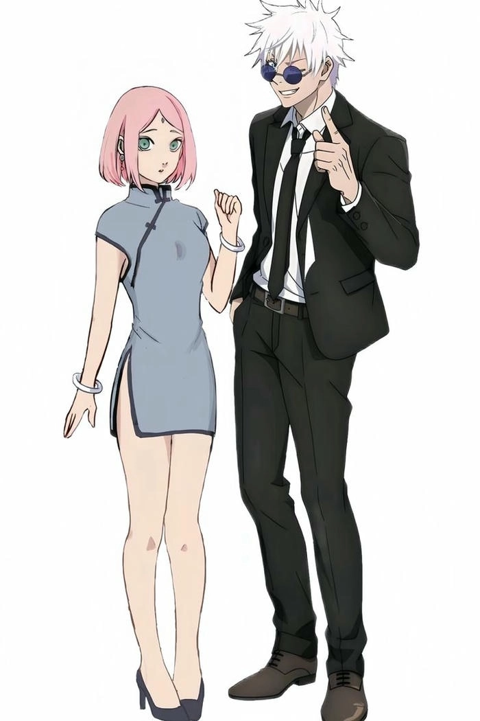 Ảnh Gojo x Sakura tinh cam