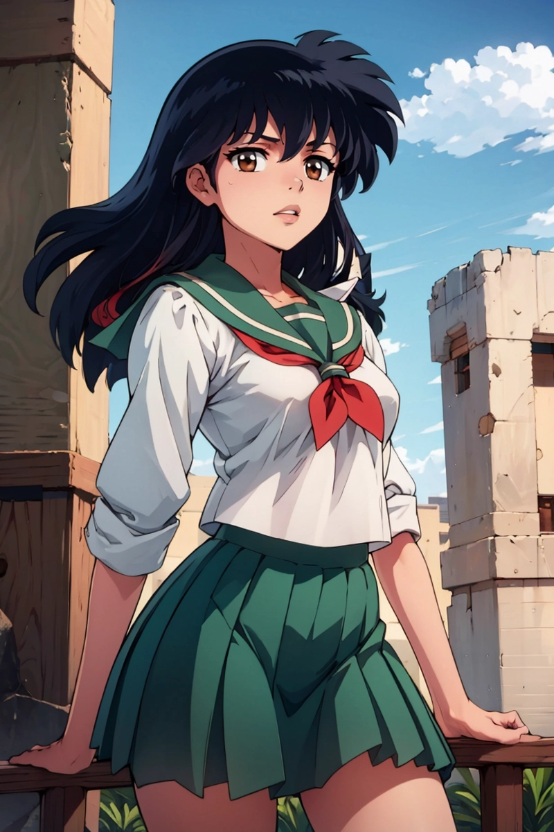 Ảnh Higurashi Kagome cực cute