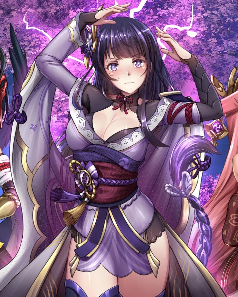 Ảnh Kujou Sara dễ thương va xinh đẹp