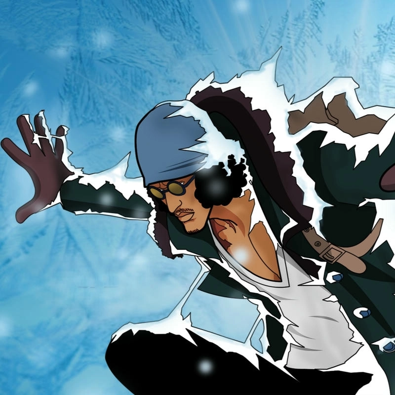 Ảnh Kuzan lạnh lùng