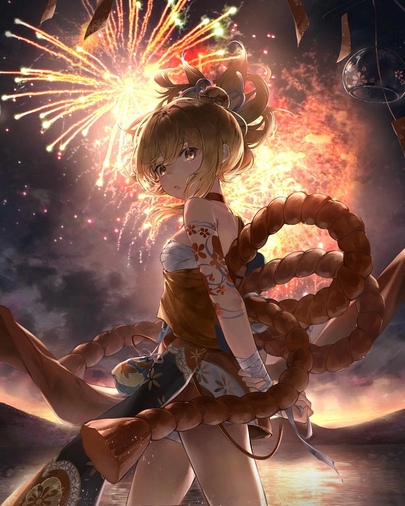 Ảnh Naganohara Yoimiya đẹp de men