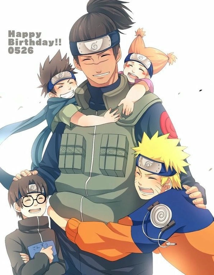 Ảnh Naruto x Iruka anime 4k