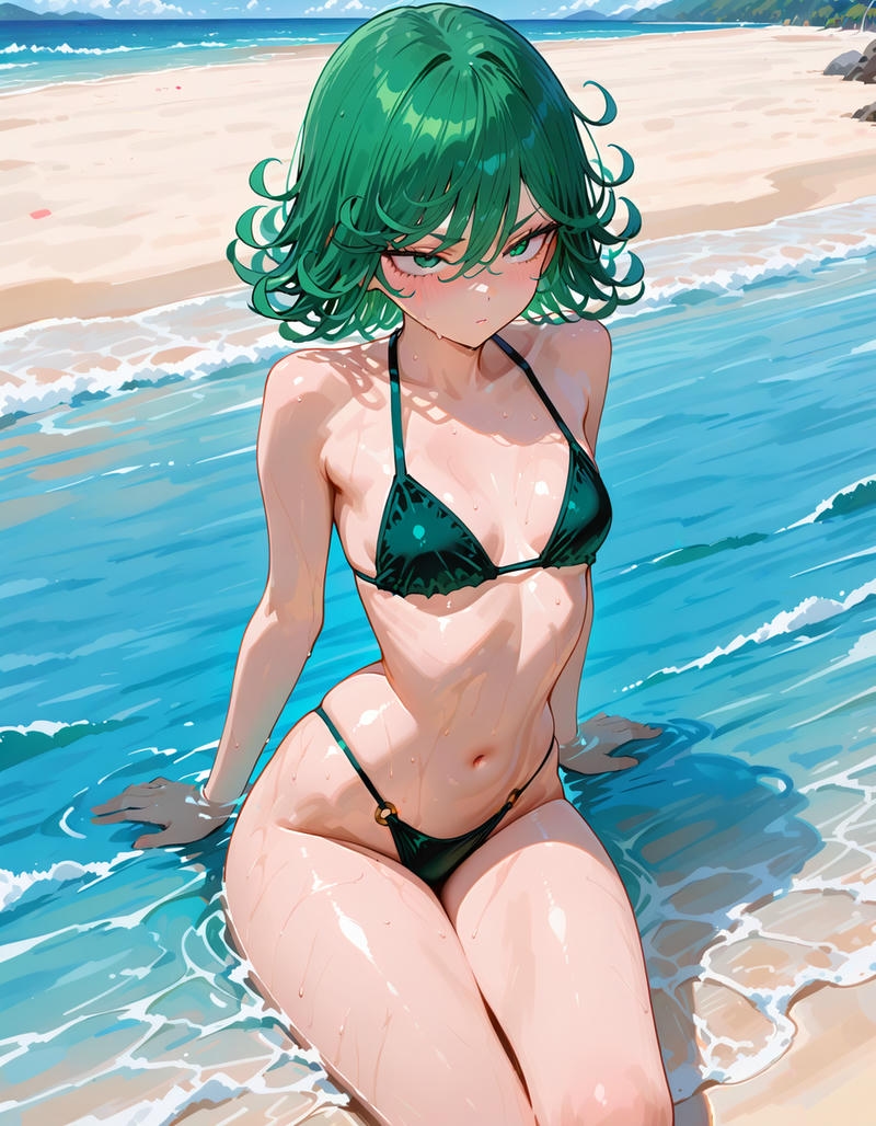 Ảnh Tatsumaki cau kinh dễ thương