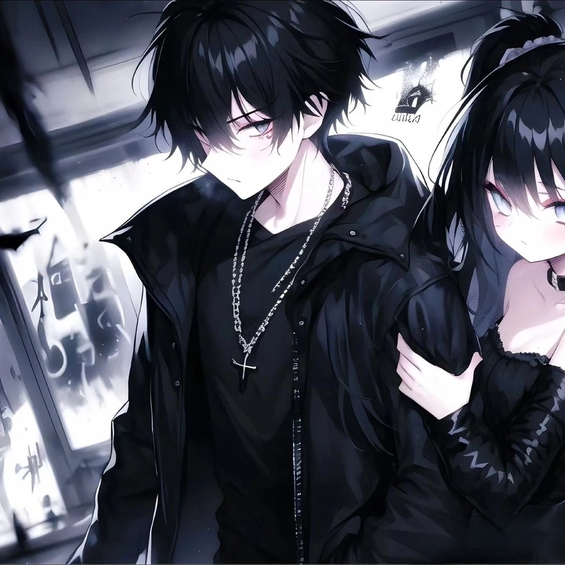 Ảnh anime cặp đôi ngầu lạnh lùng