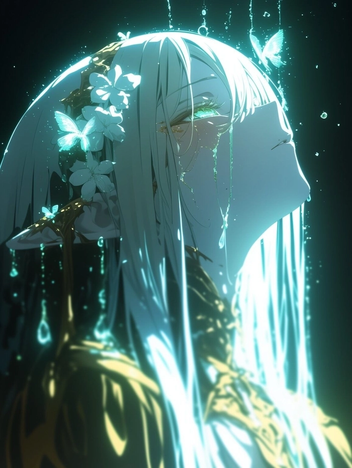 Ảnh anime nu buon lang le