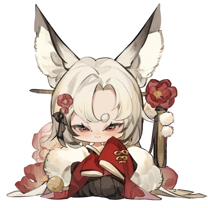 Ảnh anime nu chibi voi khuon mieng nho chum chim dễ thương