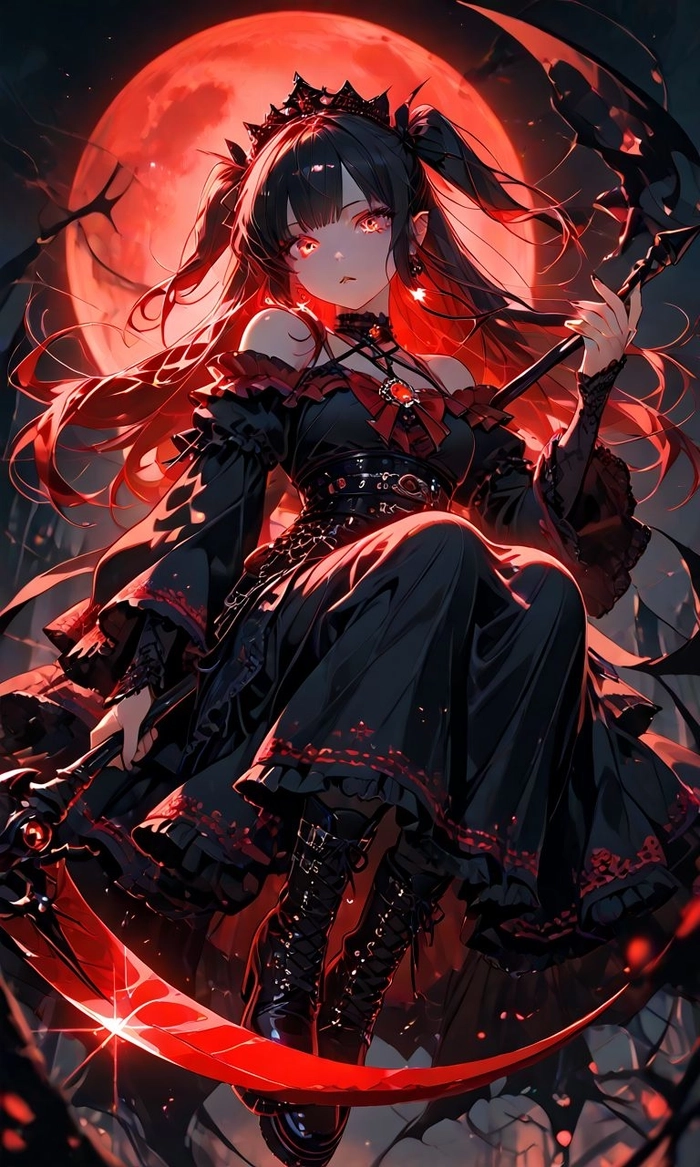 Ảnh anime nu deo mat na ngầu