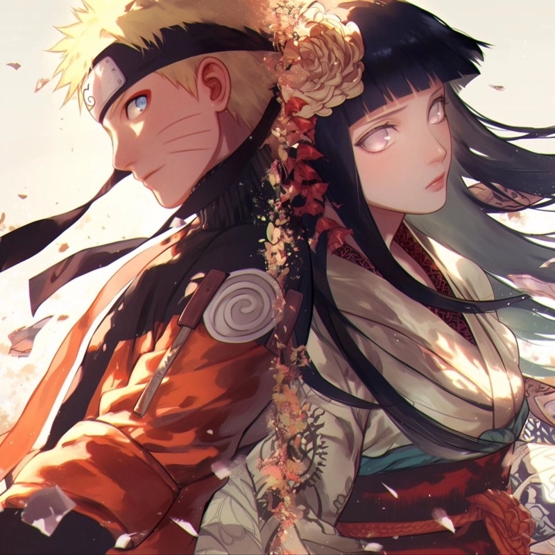 Ảnh đời Hinata va Naruto cute