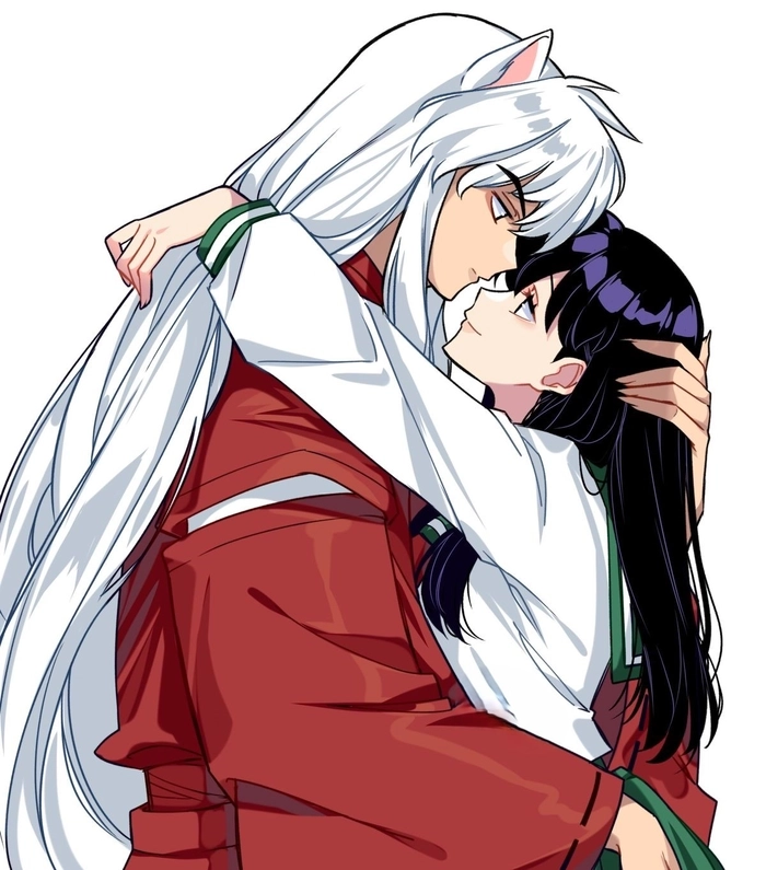 Ảnh lang man Inuyasha Kagome