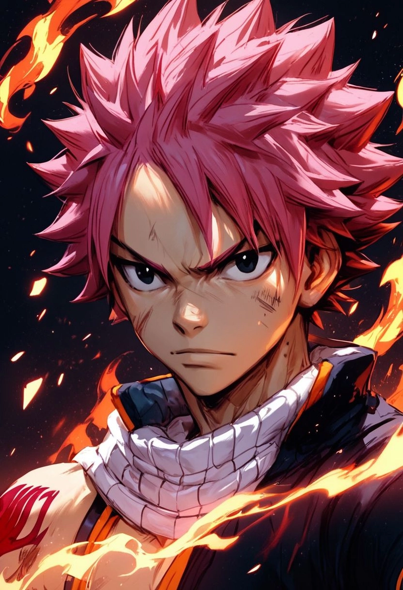 Ảnh natsu dragneel 3d