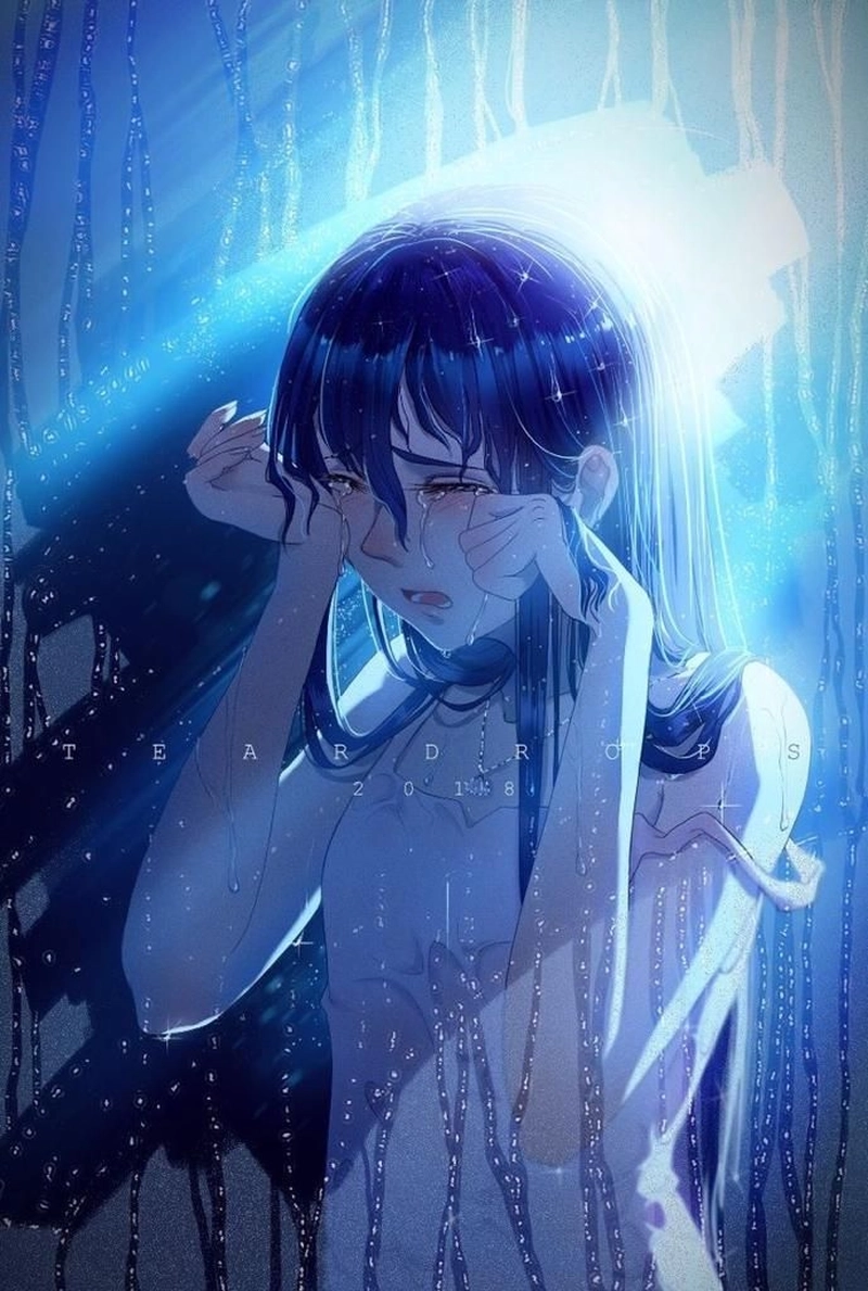 Ảnh nen Anime nu buon roi le