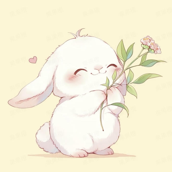 Ảnh tho chibi phong cách hoạt hình đáng yêu