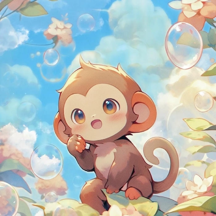 Ngắm Ngay 132+ Ảnh Khỉ Chibi Cute Đáng Yêu Nhất Quả Đất