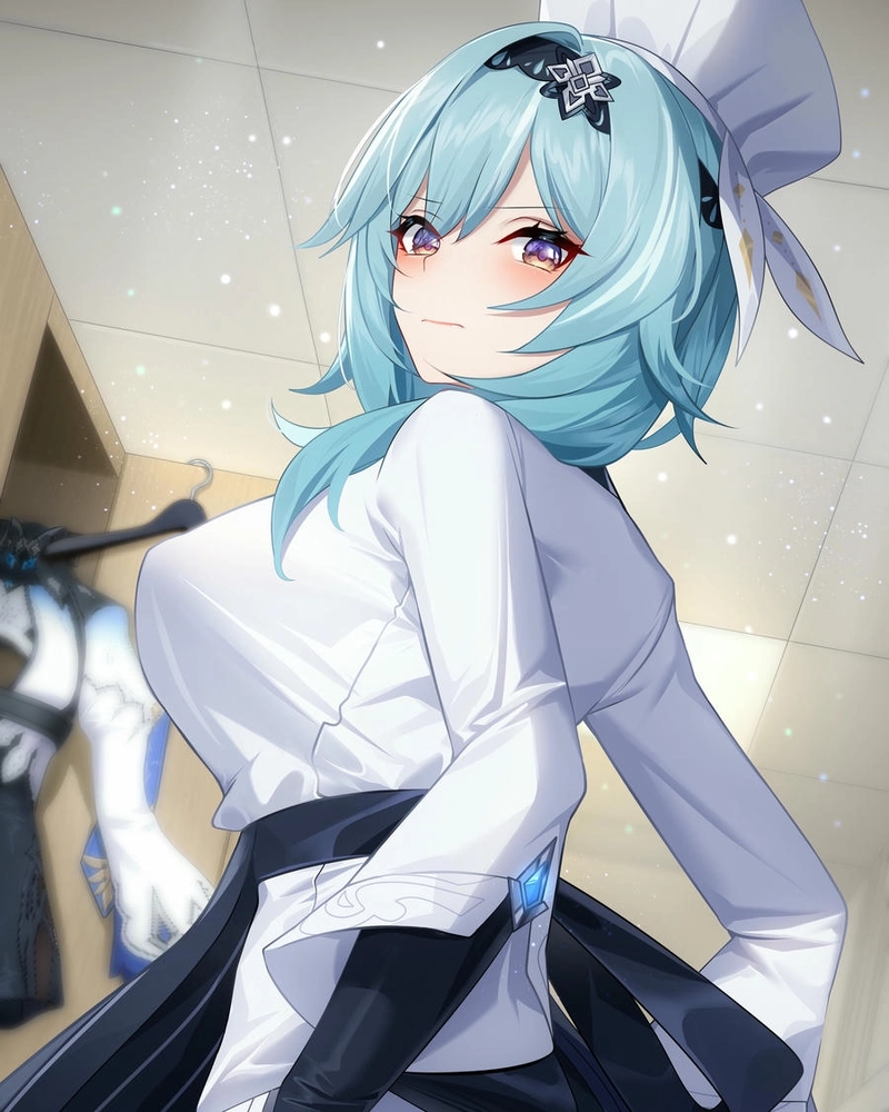 Eula xinh anime