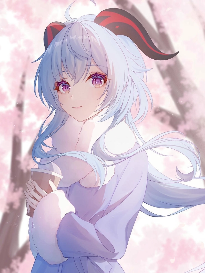 Ganyu nho nhan xinh xắn