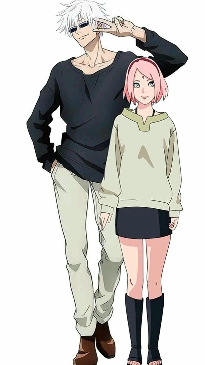 Gojo x Sakura ảnh ấn tượng