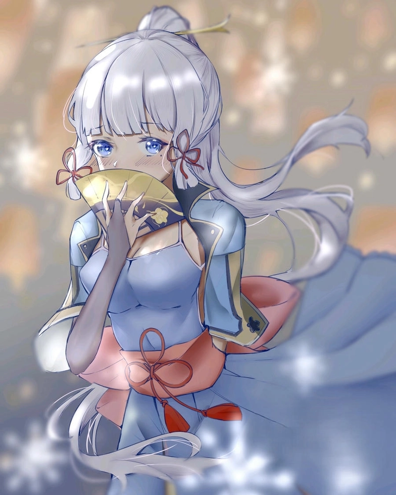 Hình Ayaka xinh xắn đáng yêu