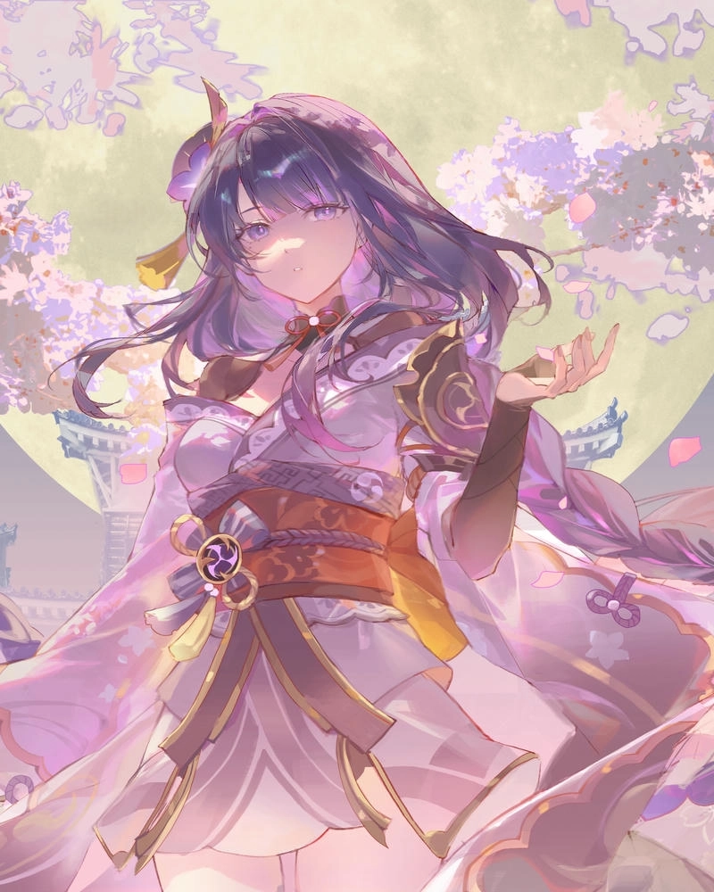 Hình Kujou Sara cuoi tuoi