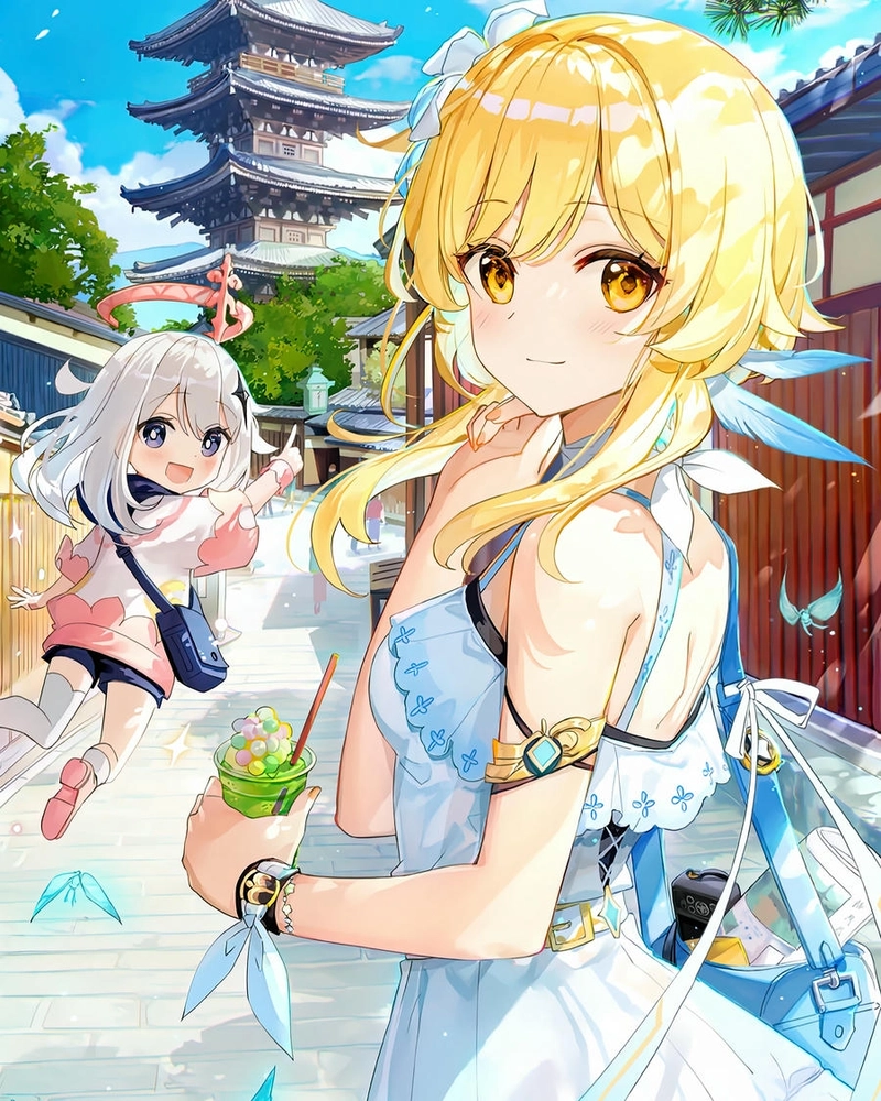 Hình Lumine đáng yêu