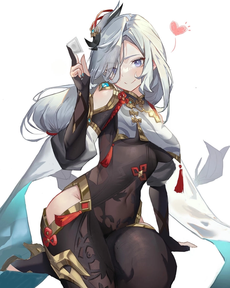 Hình Shenhe xinh đẹp dịu dàng