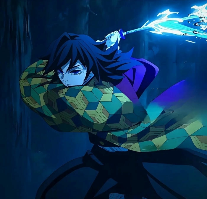 Hình Tomioka Giyuu phong thái