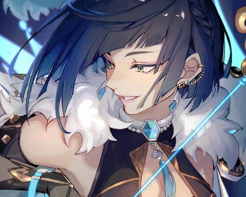 Hình Yelan xinh đẹp ngọt ngào