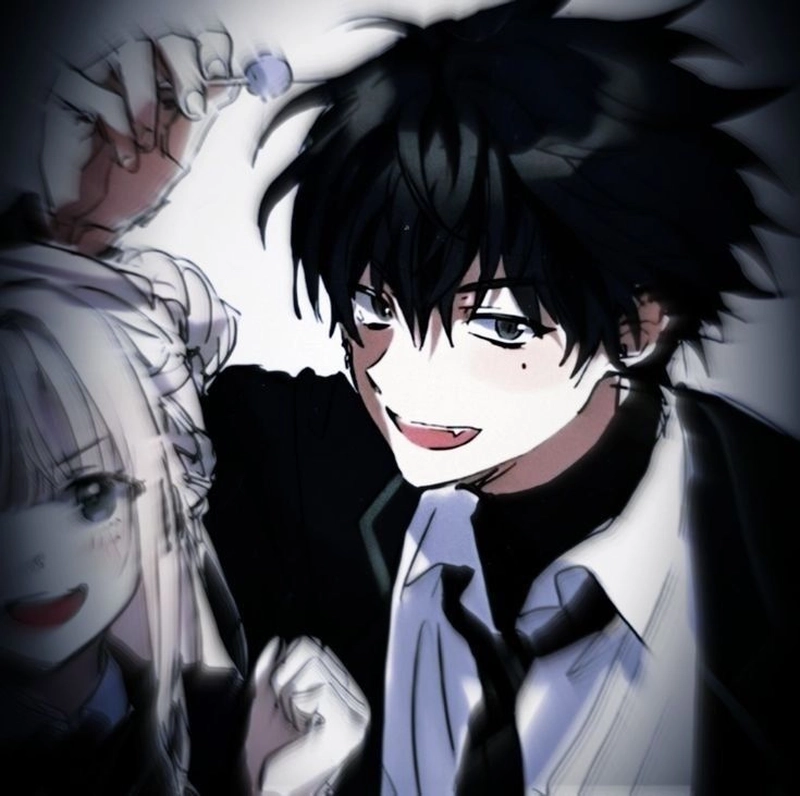 Hình ảnh anime cặp đôi ngầu đáng yêu