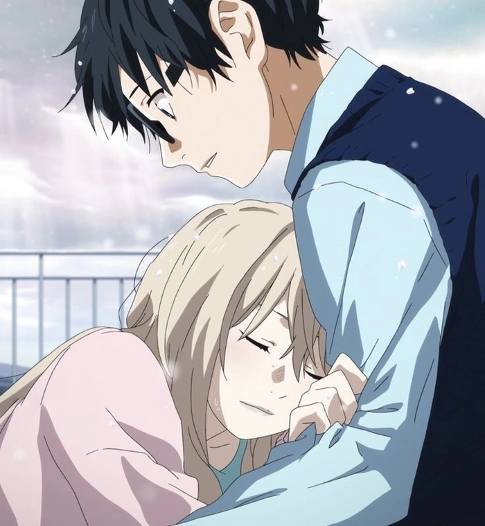 Kaori va Kousei anime lang man