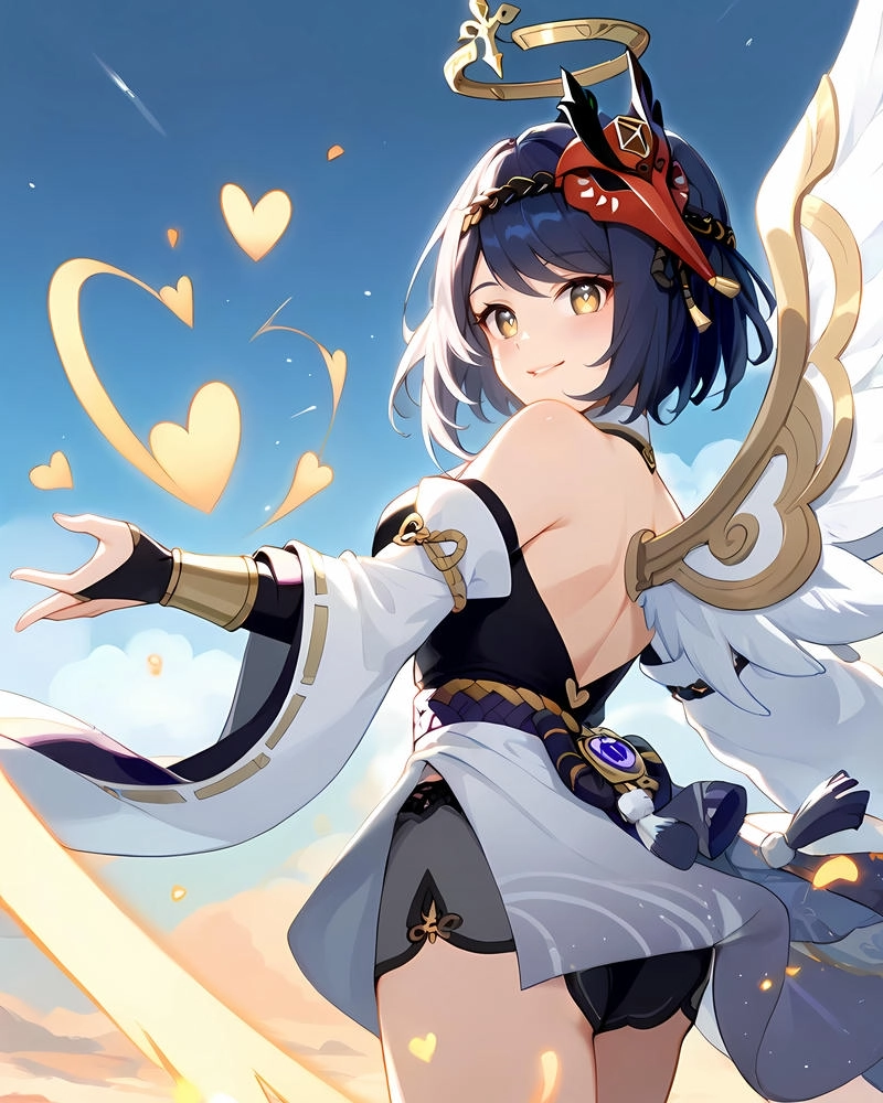 Kujou Sara xinh xắn