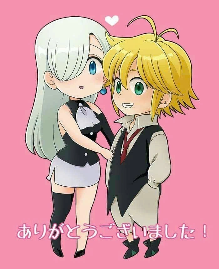 Meliodas va Elizabeth om nhau dễ thương