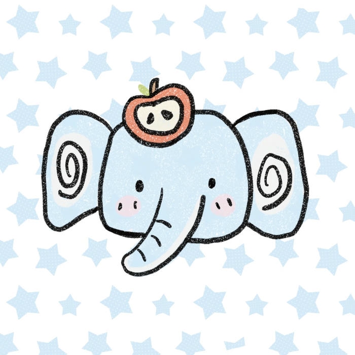Mot chu voi chibi nho xinh du làm tim mem ra