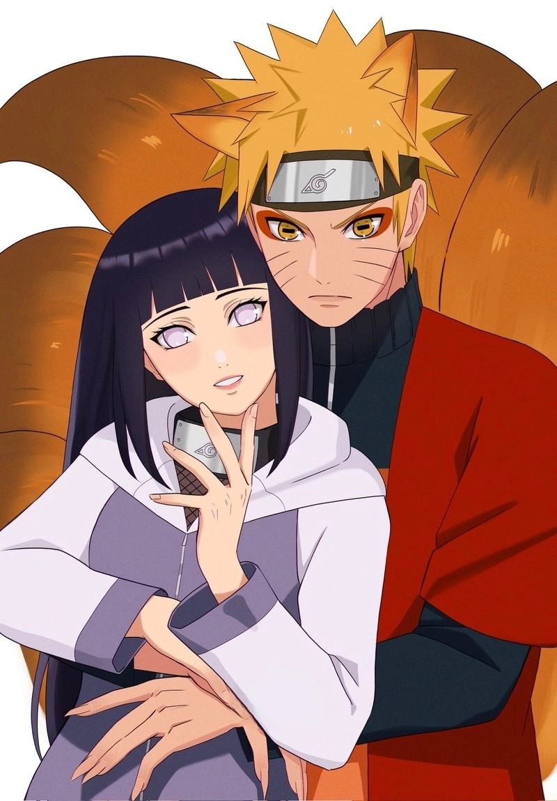 Naruto va Hinata tinh yeu lang man
