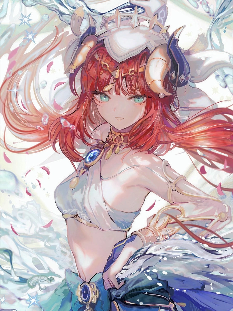 Nilou cute kieu anime