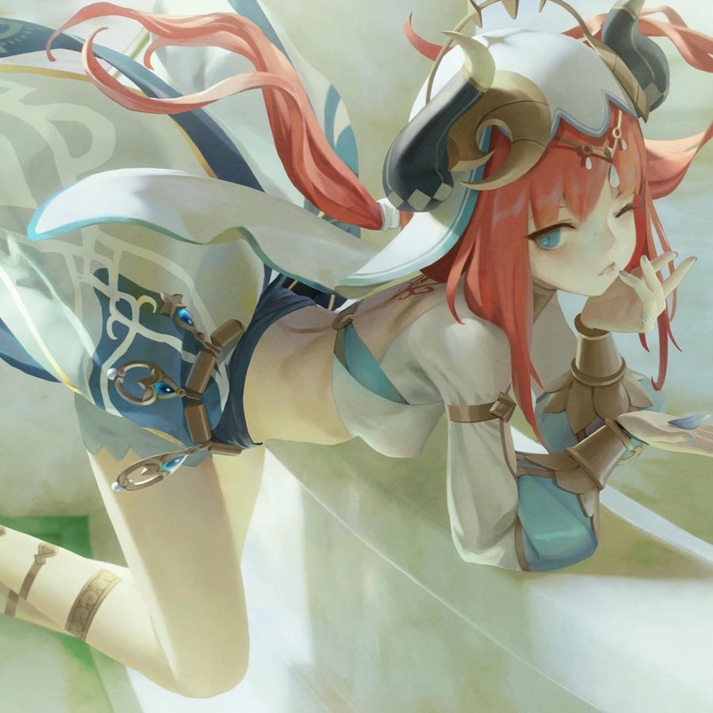 Nilou xinh đẹp kieu anime