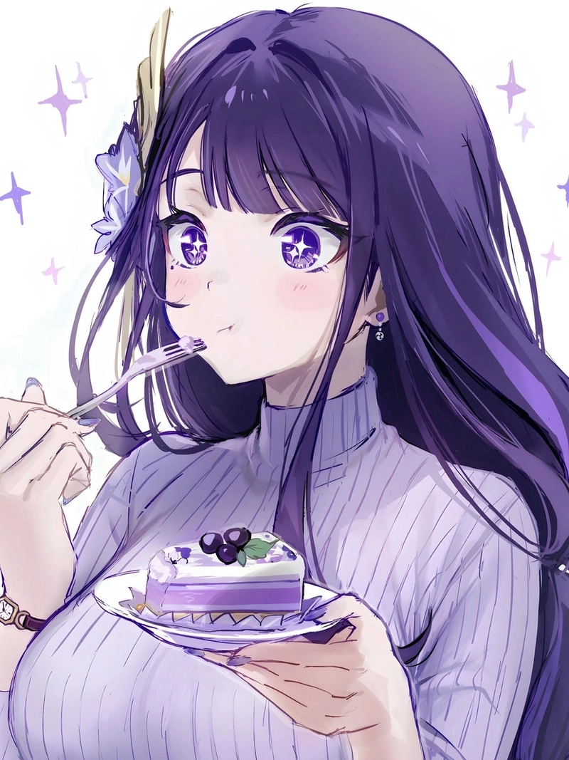 Raiden Ei cute chibi style