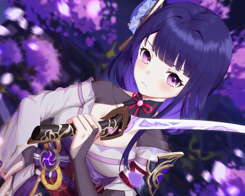 Raiden Ei dễ thương hoạt hình