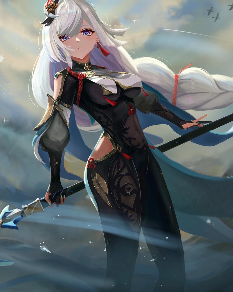 Shenhe cute dễ thương nhất