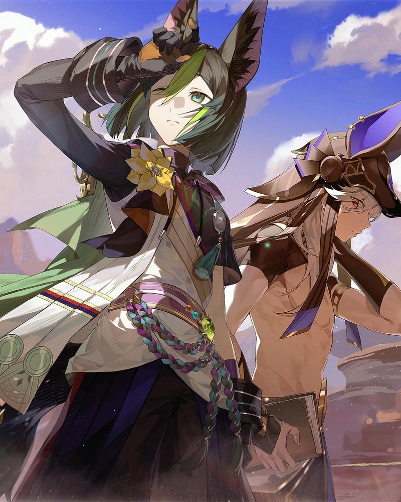 Tighnari dễ thương va đáng yêu