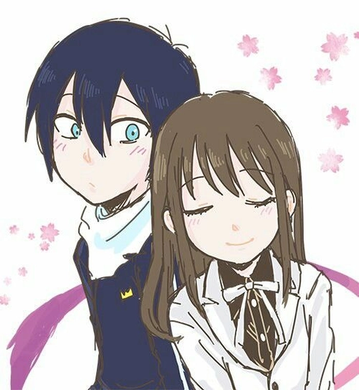 Yato va Hiyori dễ thương tinh cam