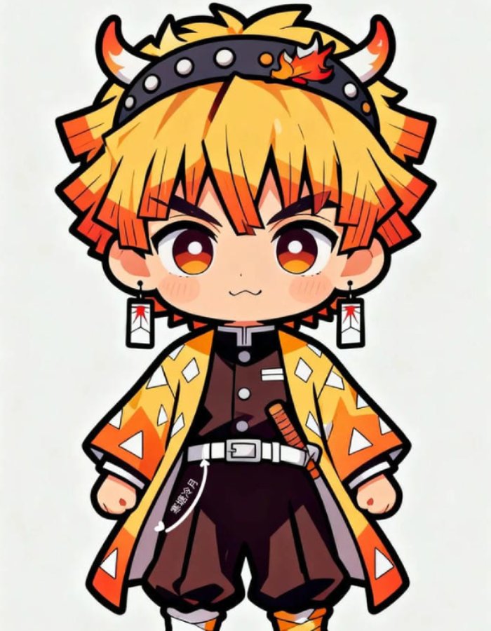 anh anime nam chibi bieu hien vui nhon