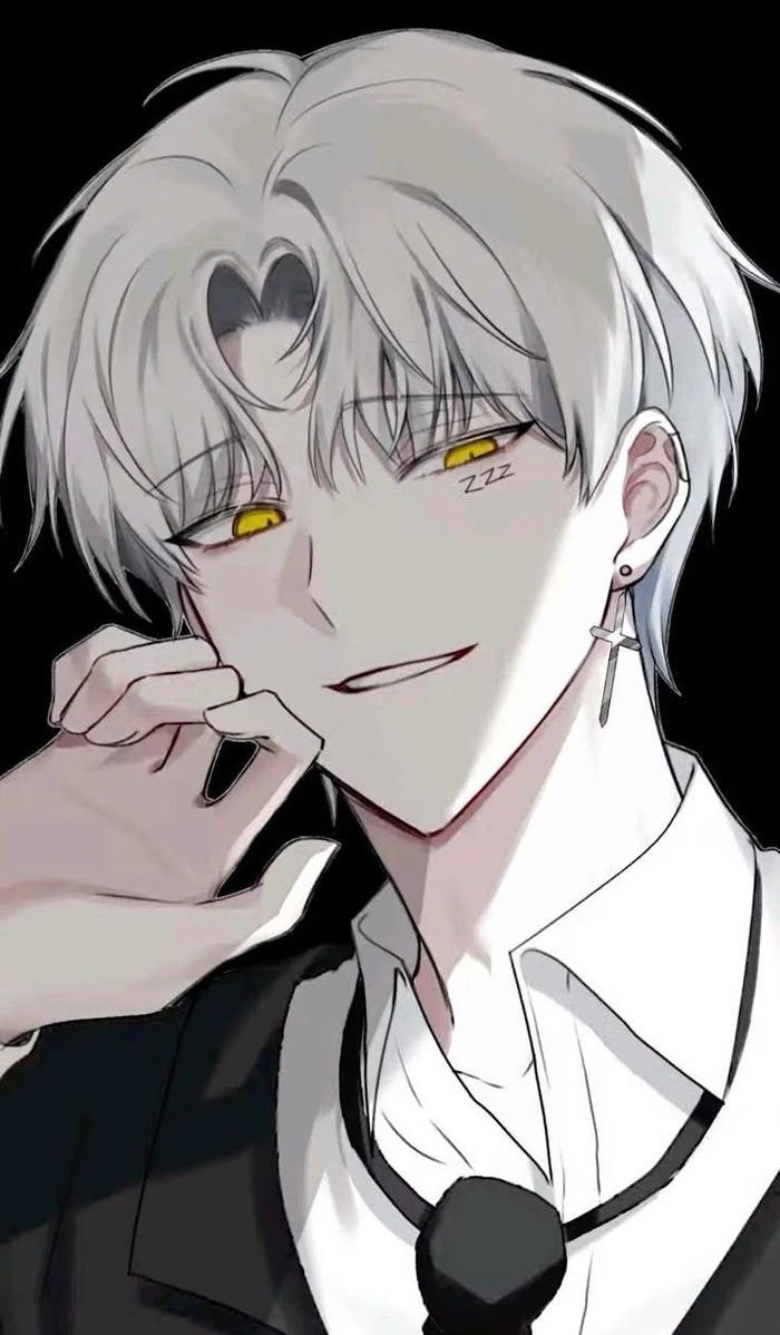 anh anime nam ngầu ánh mắt lanh