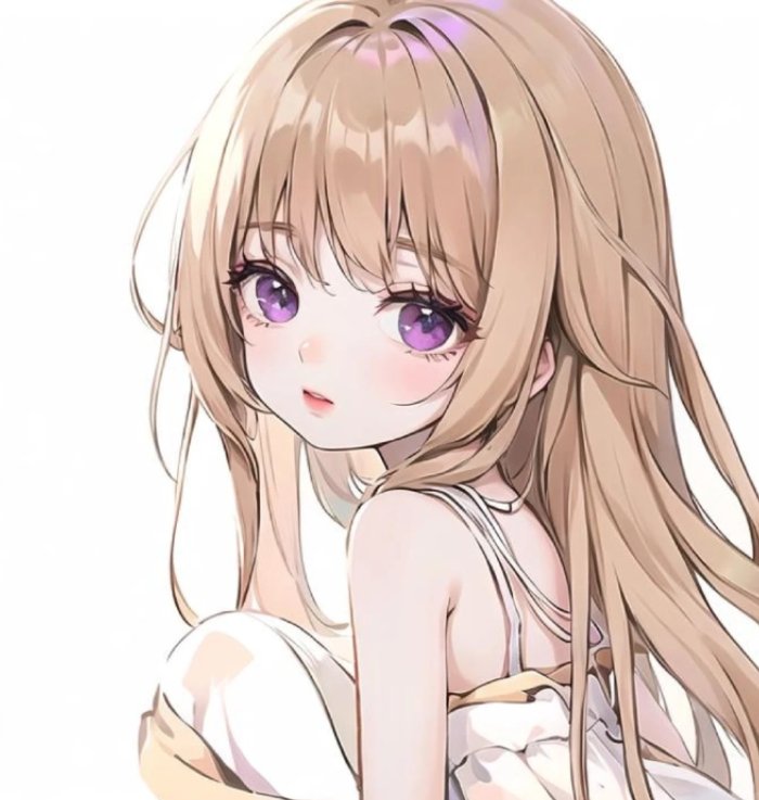 anh anime nu nhin đáng yêu cute