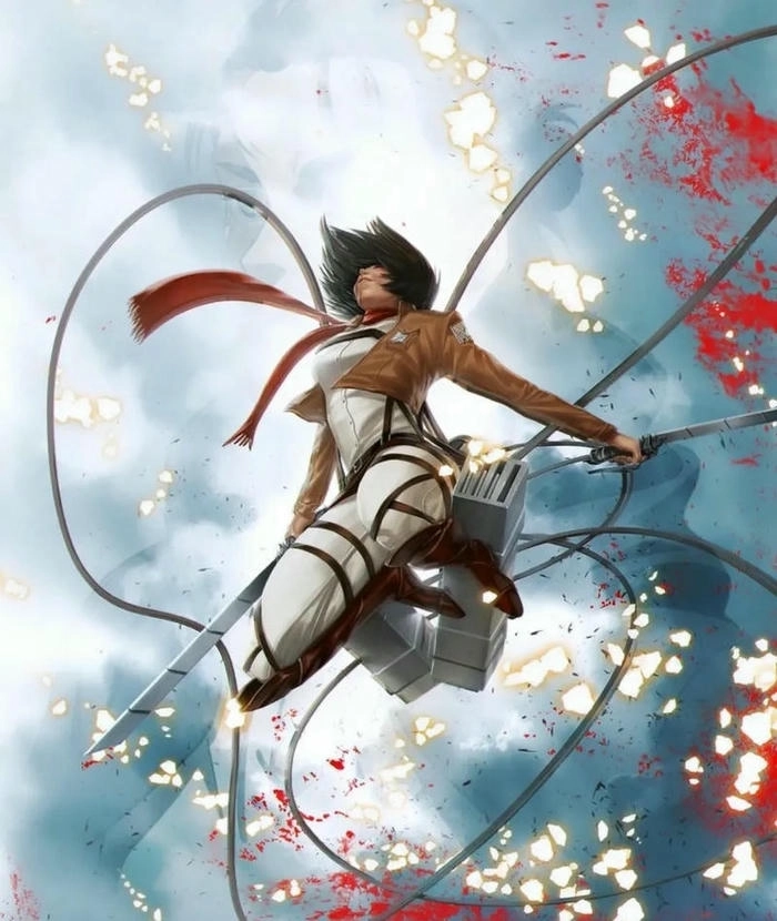 anh mikasa ackerman 25