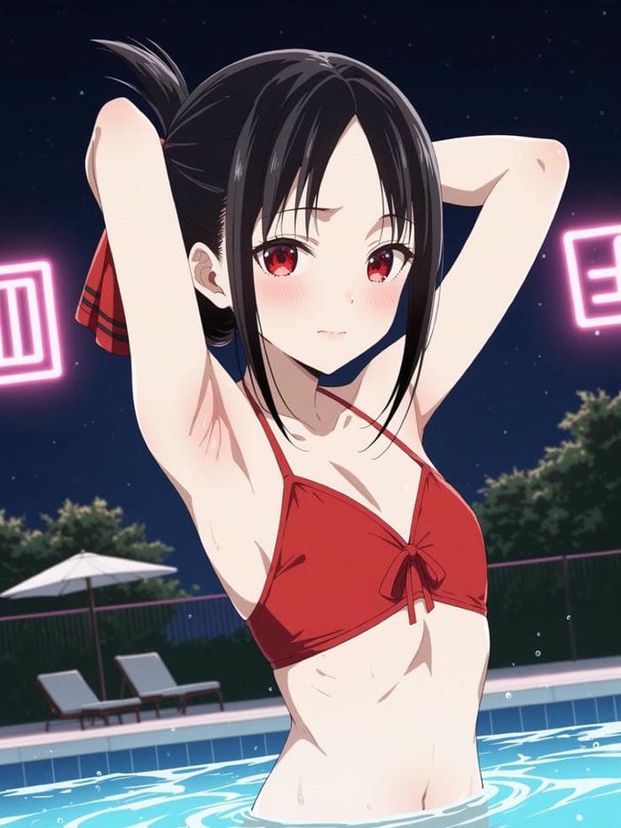 ánh nhìn trong treo nhân vật anime nu