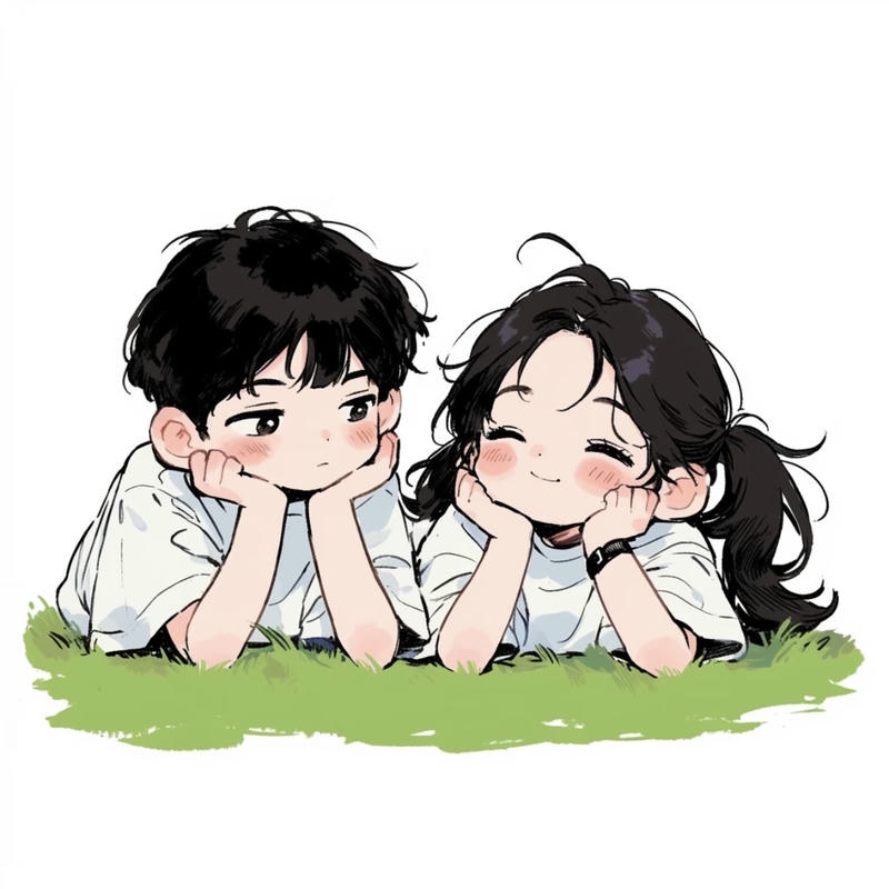 anh ve chibi đời phu hop trang ca nhan