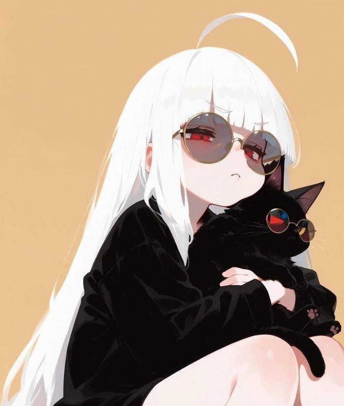 anime girl lạnh lùng cá tính tong mau toi